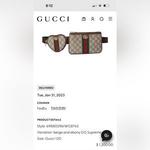 OPHIDIA GG HEART UTILITY BELT